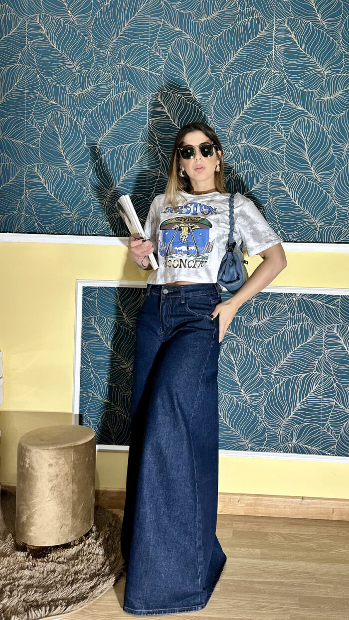 Jeans palazzone