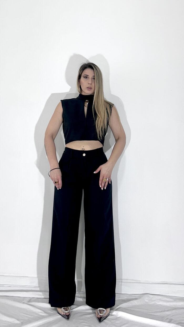 SILVIA CO-ORD NERO - immagine 3