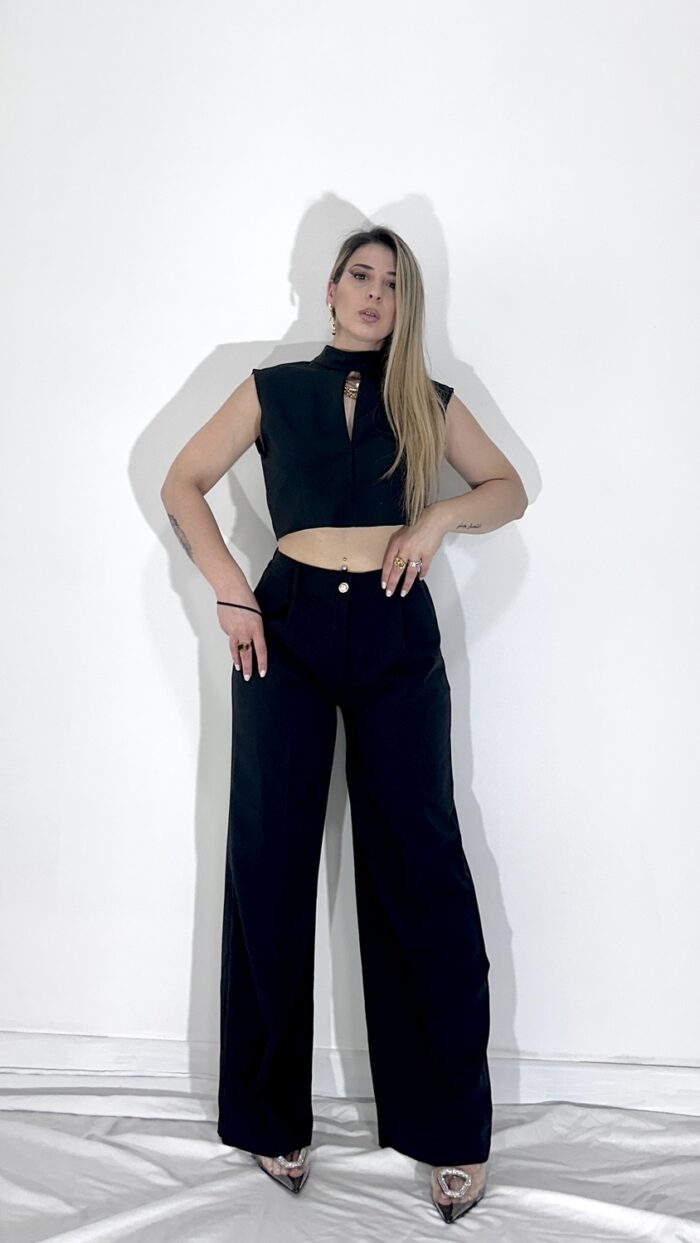 SILVIA CO-ORD NERO