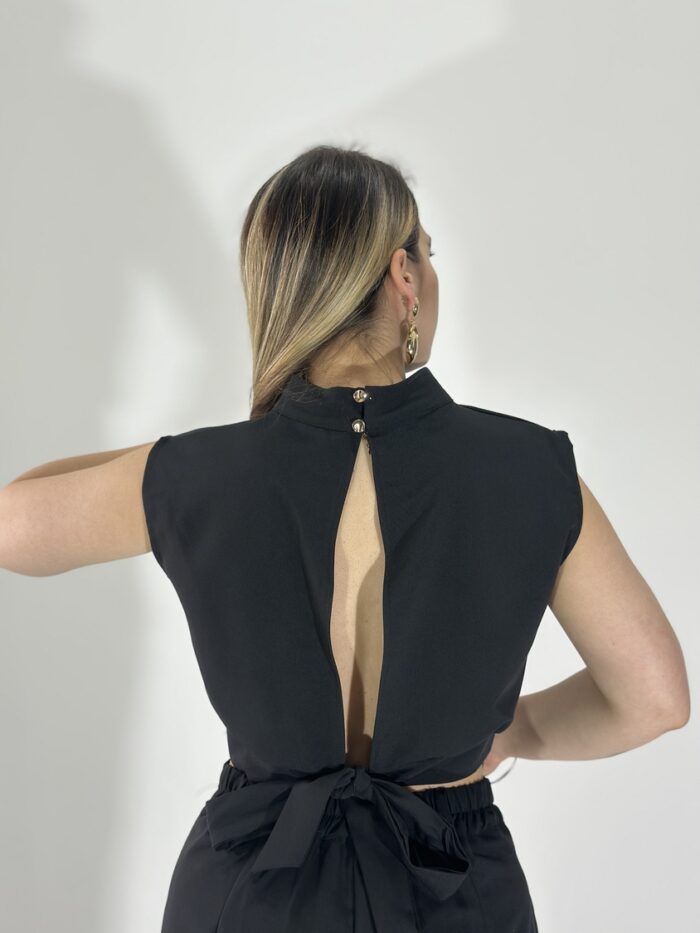 SILVIA CO-ORD NERO - immagine 2